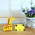 Creative personality student books giraffes iron bookends